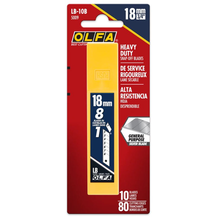 Olfa LB-10B Heavy-Duty Blades 10pk