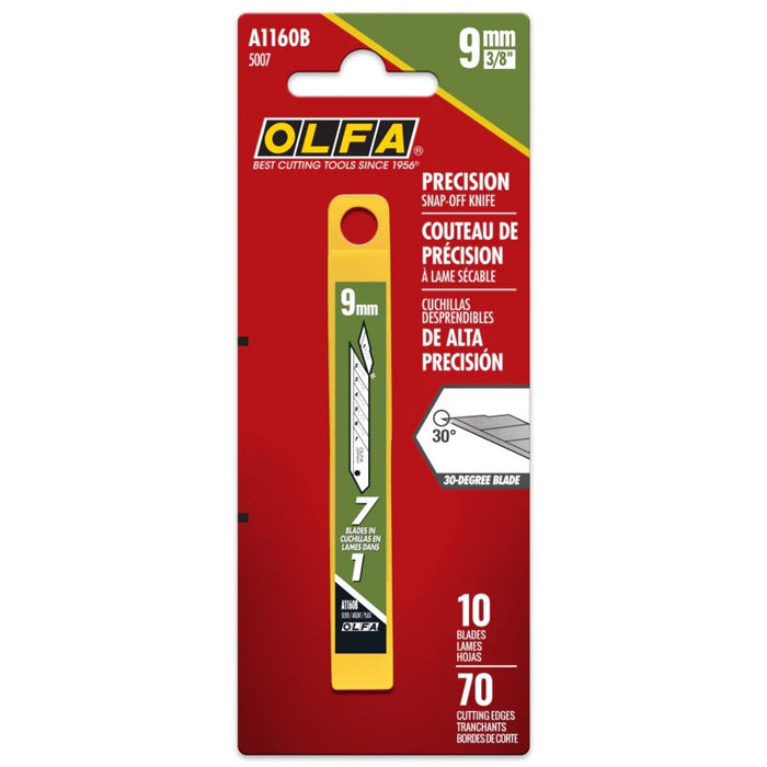 Olfa A1160B Snap Art Blades 10pk