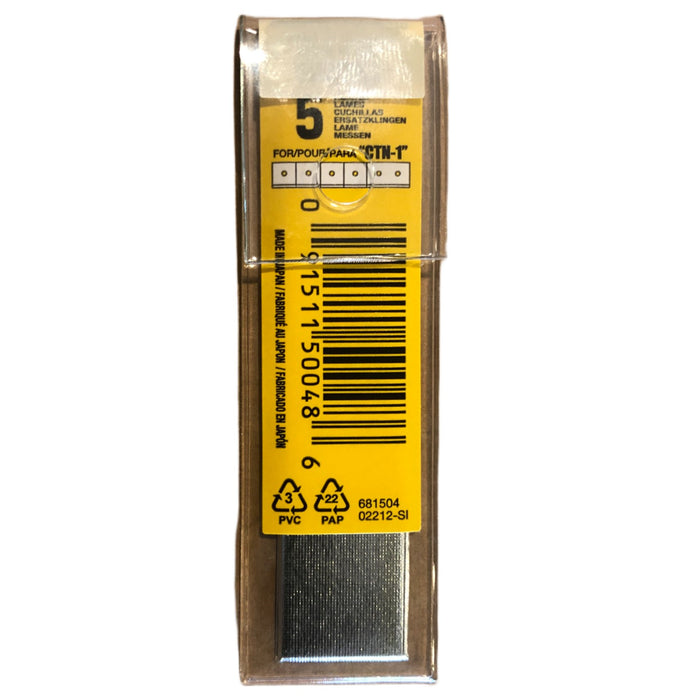 Olfa CTB-5 Carton Cutter Blades For CTN-1 5pk