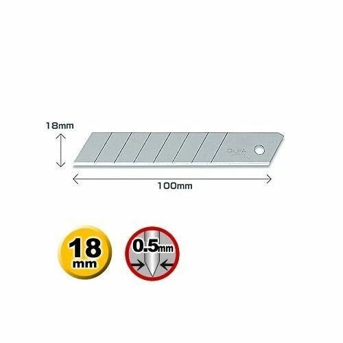 Olfa LB-10B Heavy-Duty Blades 10pk