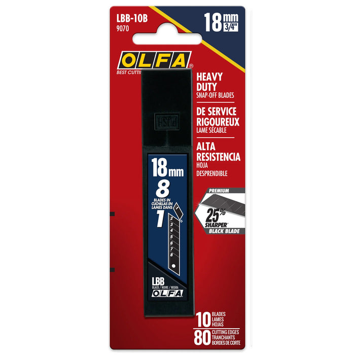 Olfa LBB-10B UltraMax' Heavy-Duty Blades 10-pk
