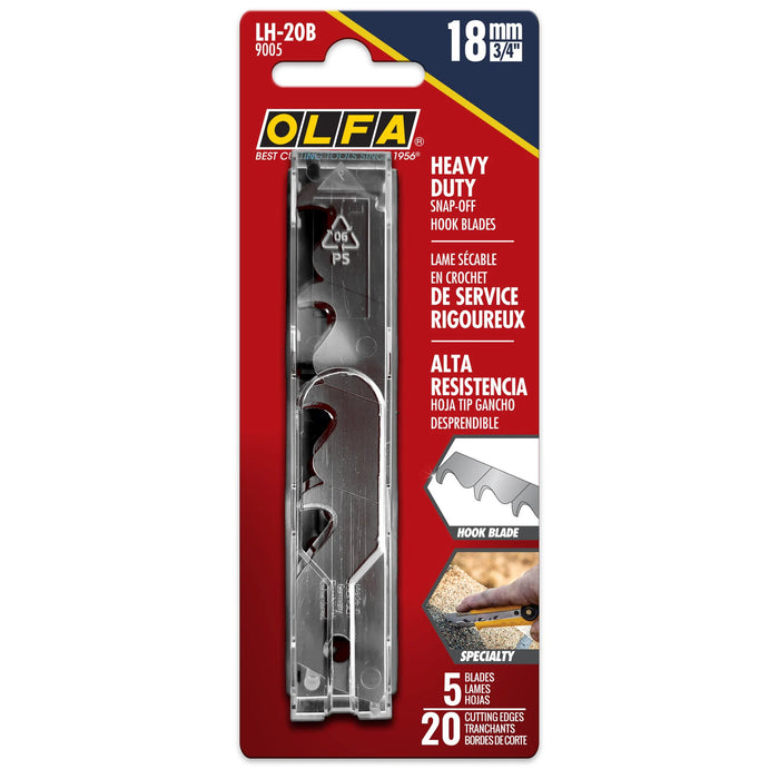 Olfa LH-20B Snap Hook Blade 5pk