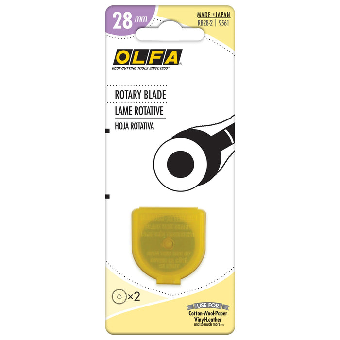 Olfa RB28-2 Rotary Blade 28mm, 2-pk