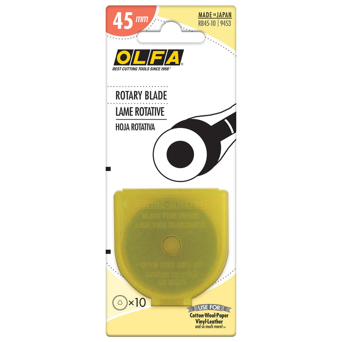 Olfa RB45-10 Rotary Blade 45mm, 10-pk