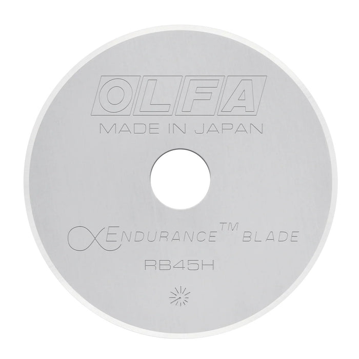 Olfa RB45H-1 Endurance Rotary Blade 45mm, Pack of 1