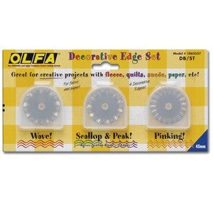 Olfa DB/ST Decorative Edge Blade Set
